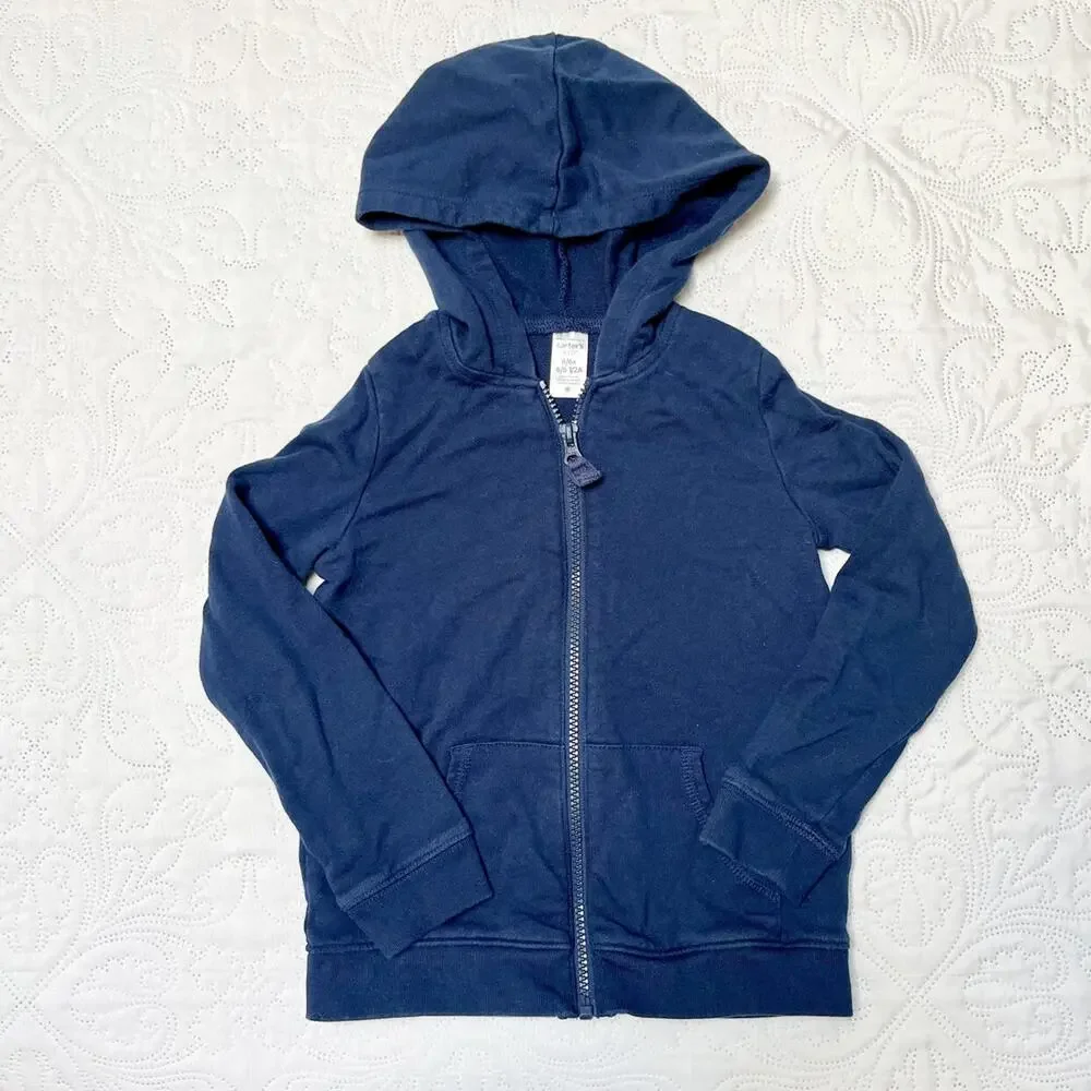 Carter's Full Zip Hoodie Sweatshirt Size 6